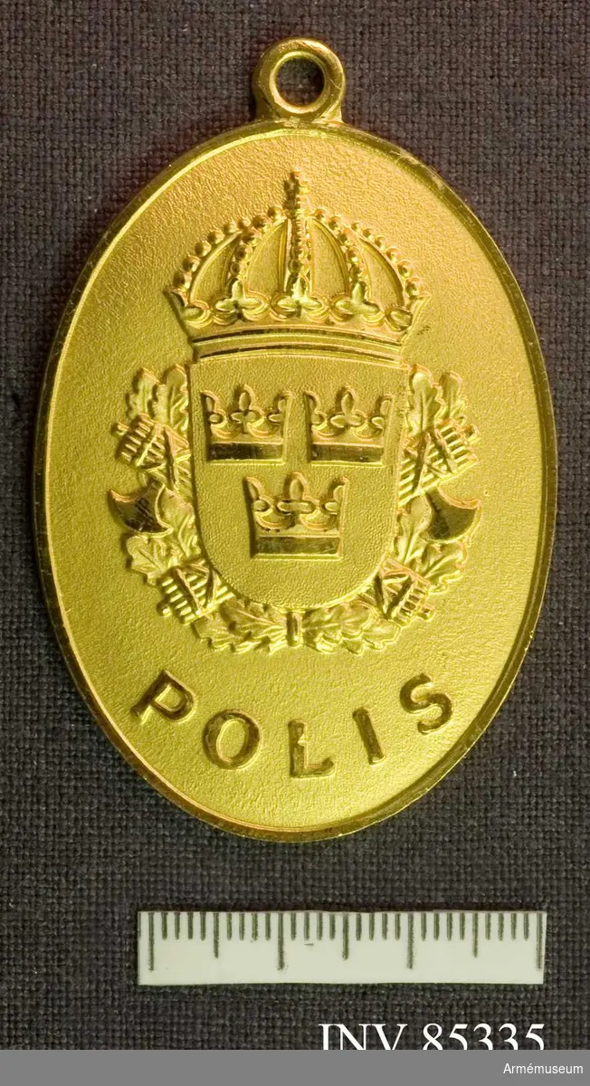 Grupp M II.
Polisbricka för militärpolisen  Nr 0865.