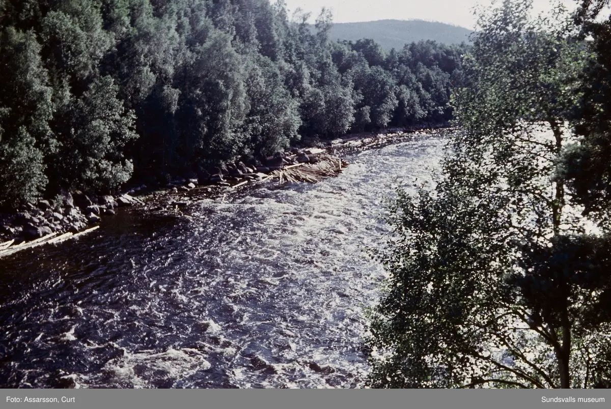 Byforsen i Fränsta. - Sundsvalls museum / DigitaltMuseum
