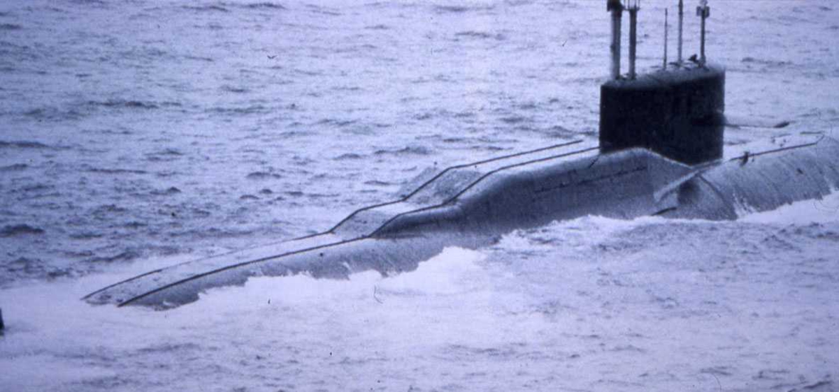 Russisk ubåt av Yankee II - klassen.