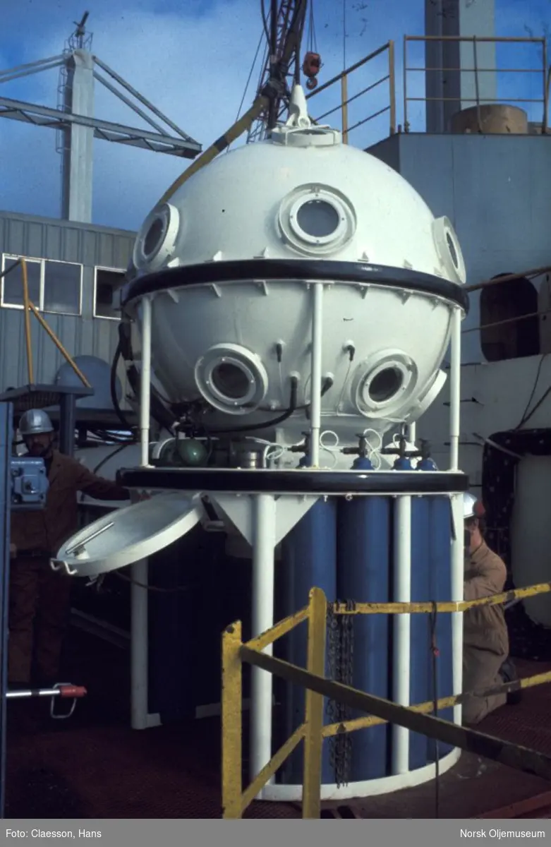 Klargjøring av dykkerklokken for neste dykk

Utstyr: Ocean System Bell Diving unit