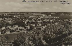 oversiktsbilde, bolighus, havn, moss ytre havn, båt,