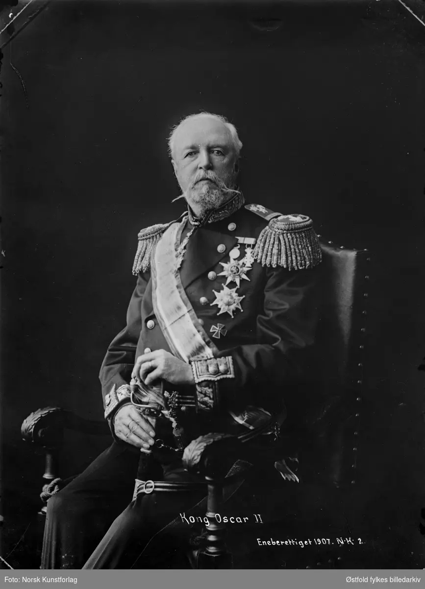 Kong Oscar II (1829-1907)