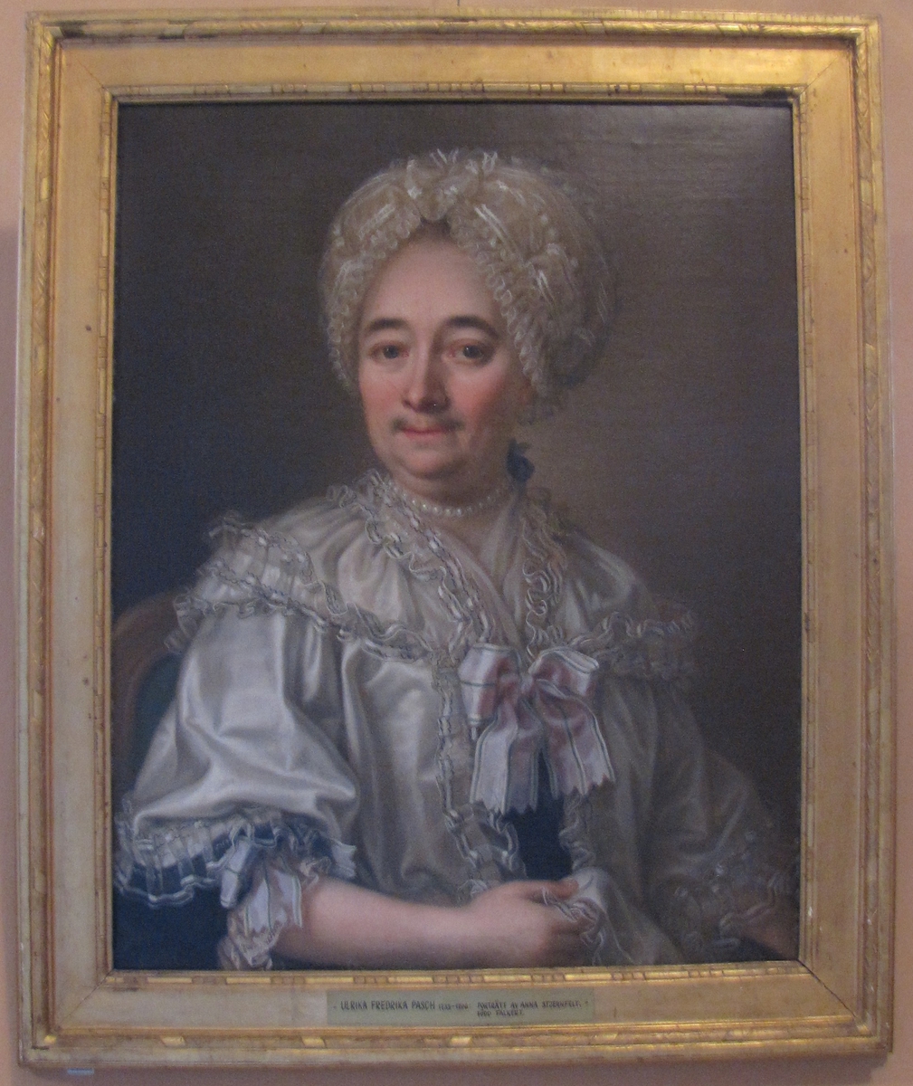 Porträtt av Anna Stjernfeldt. f. Falkert.