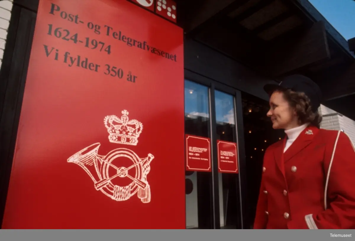 Jubileer dansk Post og Telegrafvæsen 350 år