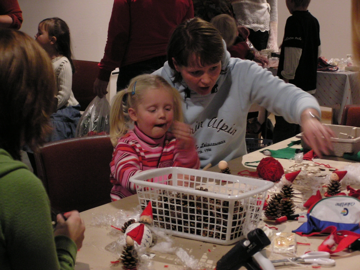 Juleverksted på Berg-Kragerø Museum,  20.11.2005