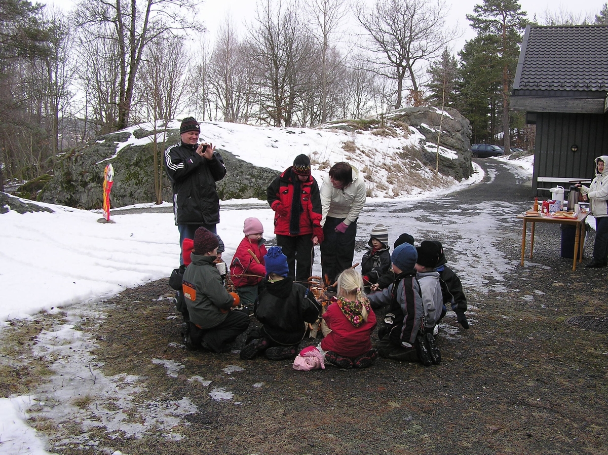 Aktivitetsdag, vinterferie på Berg-Kragerø Museum, 19.02.2007