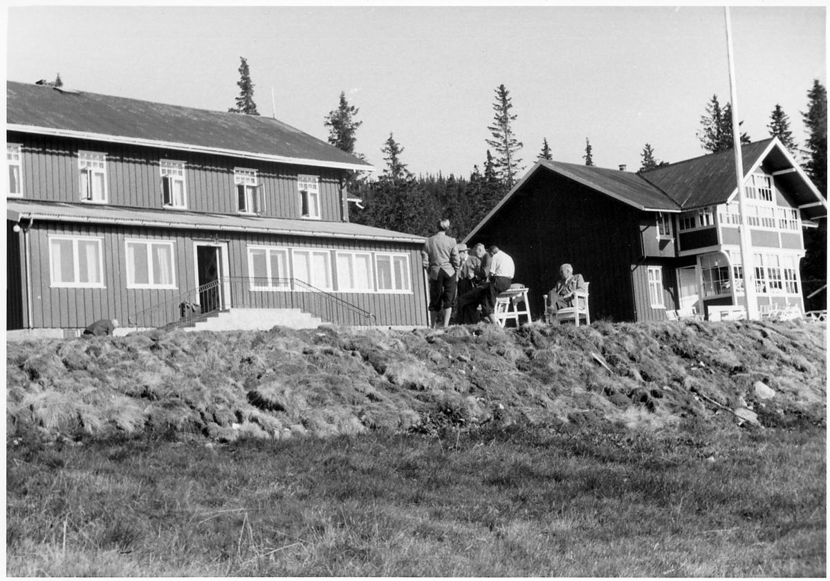 Direksjonstur til Drammensvassdraget 1955, Fjellhvil, Norefjell