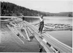 Tømmerinntaket til Svelgfossrenna.