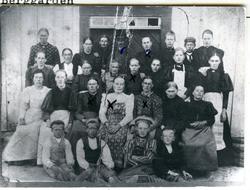 Rørvik, kjøpmann Johan Bergs arbeidere