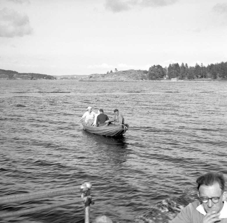 Enligt notering: "Båtreportage Byfjorden Juli -60".