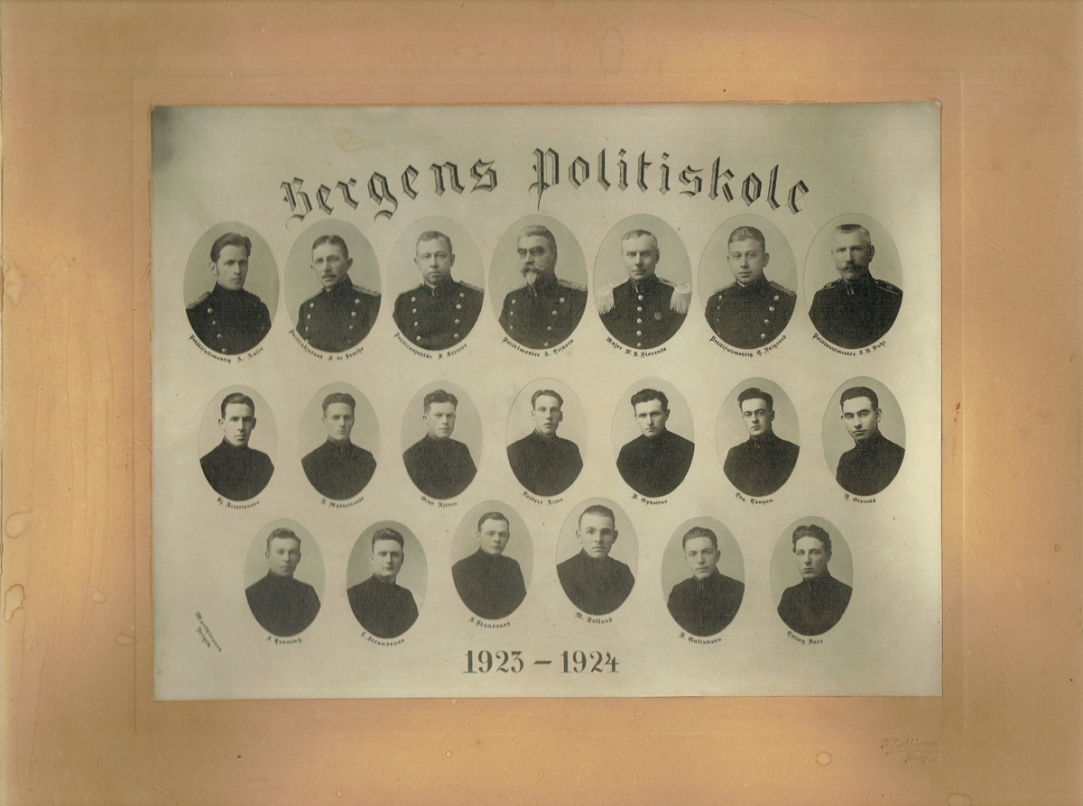 Bergens Politiskole 1923-1924