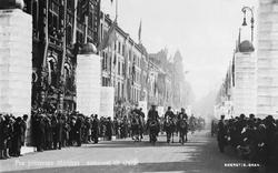 Fra prinsesse Märthas ankomst til Oslo.