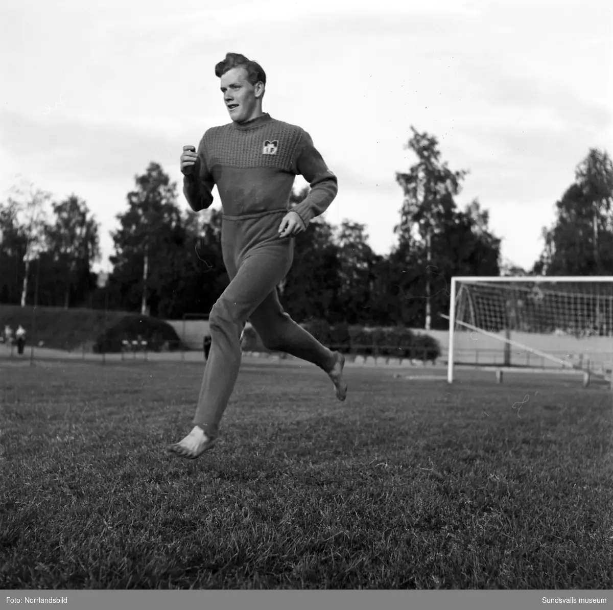 Ronald Sundberg, Matfors IF, löpning. Senare legendarisk friidrottstränare i IFK Sundsvall.