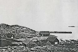 Sjøhus - landskap - havn