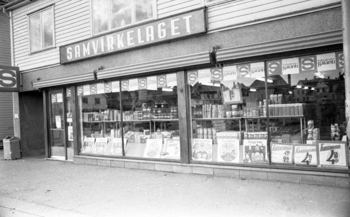 Samvirkelaget. Anonsebilder. 20/11-1972. Byggningsmasse.