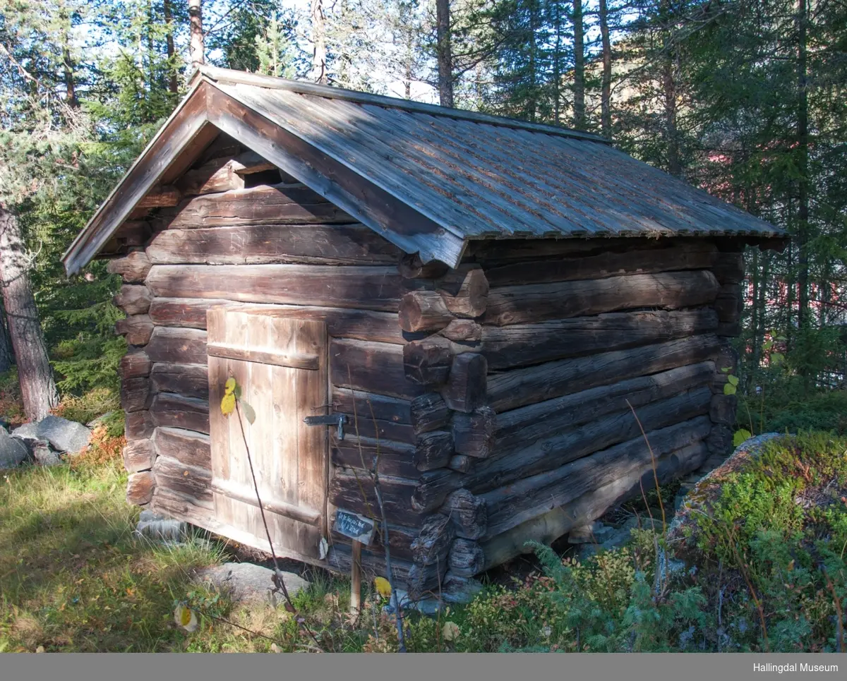 Løe Fra Nedrejorde I Hovet Hallingdal Museum Digitaltmuseum