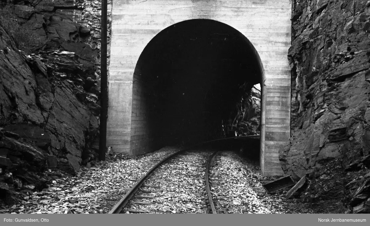 Flåmsbana - nylagt spor og tunnel