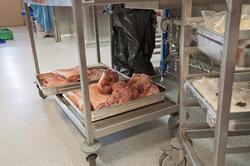 Mye godt kjøtt blant ingrediensene i forberedelsene til "dag