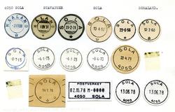Stempelkatalog  4050 Sola, Sola kommune, Rogaland