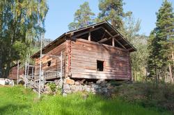 Fjøs fra Mjølid i Øygardane