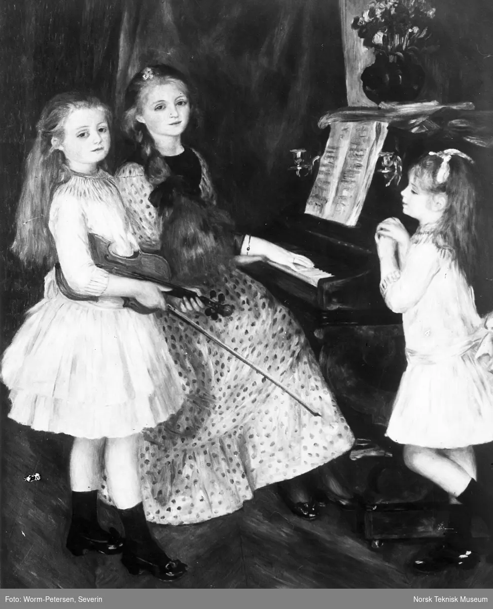 Renoir: Barn ved klaveret