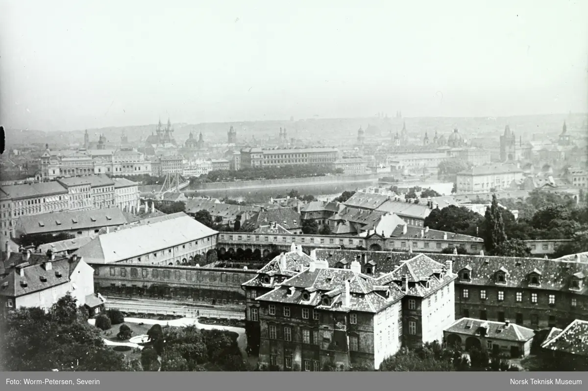 Panorama av Praha