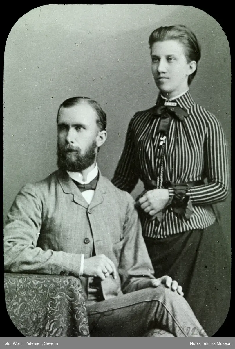 Portrett av en misjonær og hans hustru, Santalistan