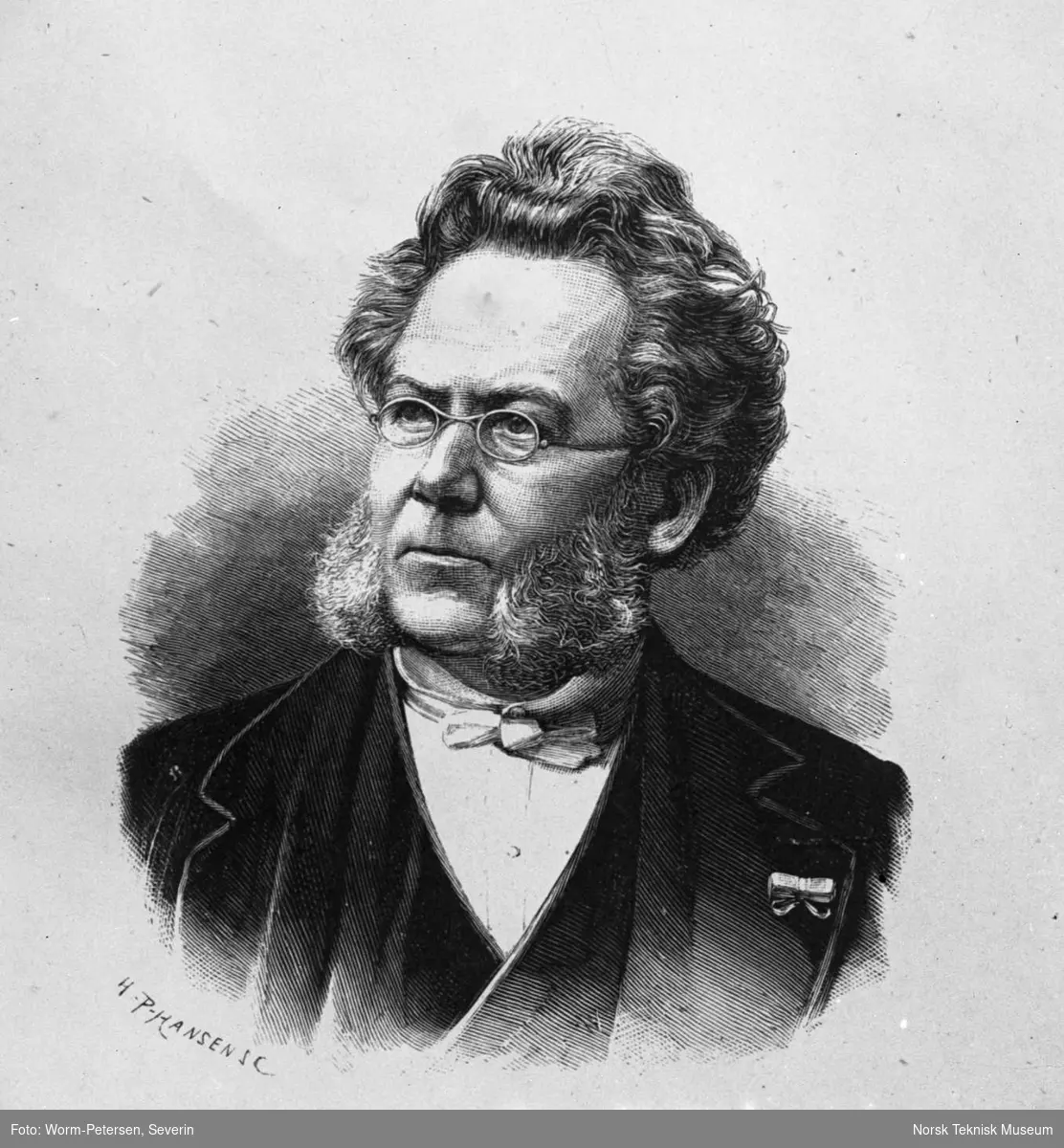 Henrik Ibsen, portrett