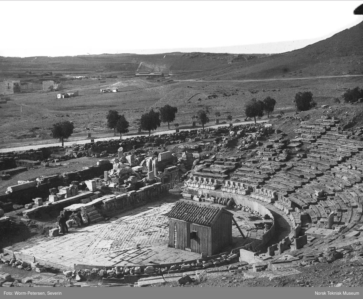 Herodes Atticus' Odeon. Akropolis, Athen