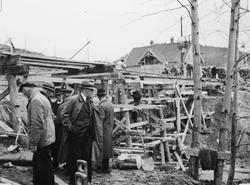 Ombygging av bru ved Skotselv