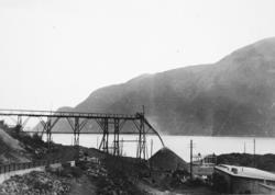 Anlegget Mosjøen-Mo i Rana : Rynes pukkverk, pel 500