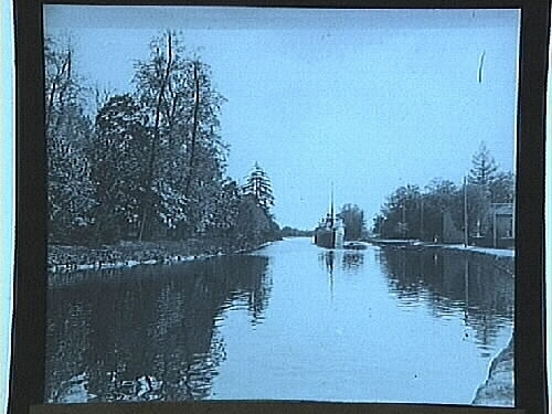 Örebro kanal mot slussen.
Sam Lindskogs privata bilder.