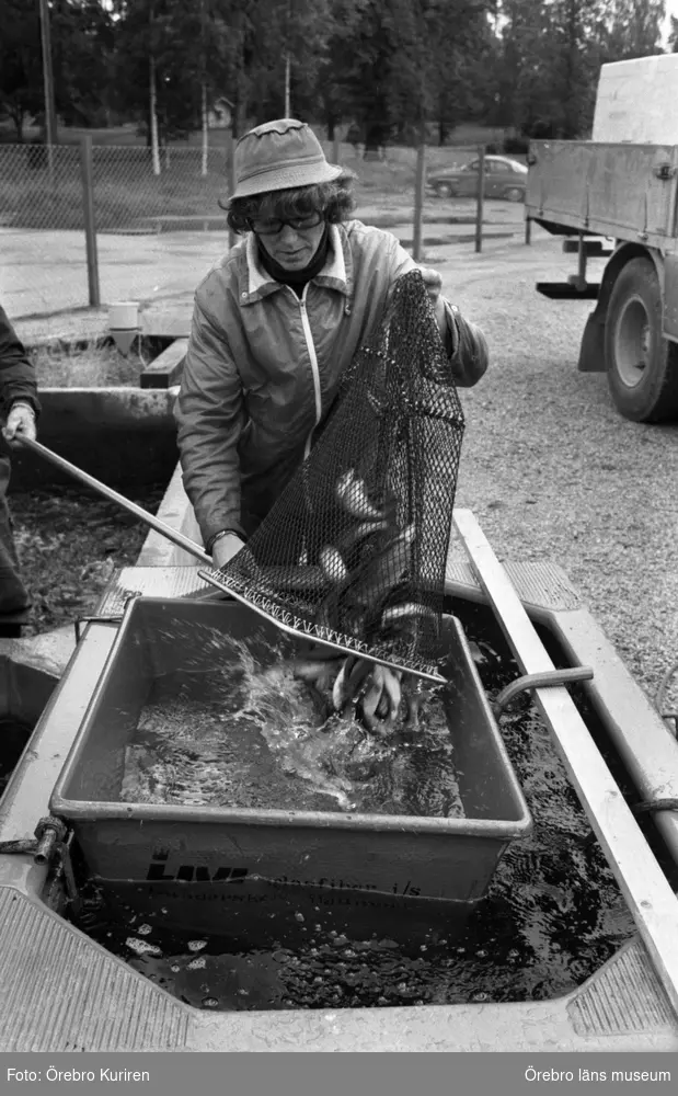 Klotens fiskodling, 22 juli 1974