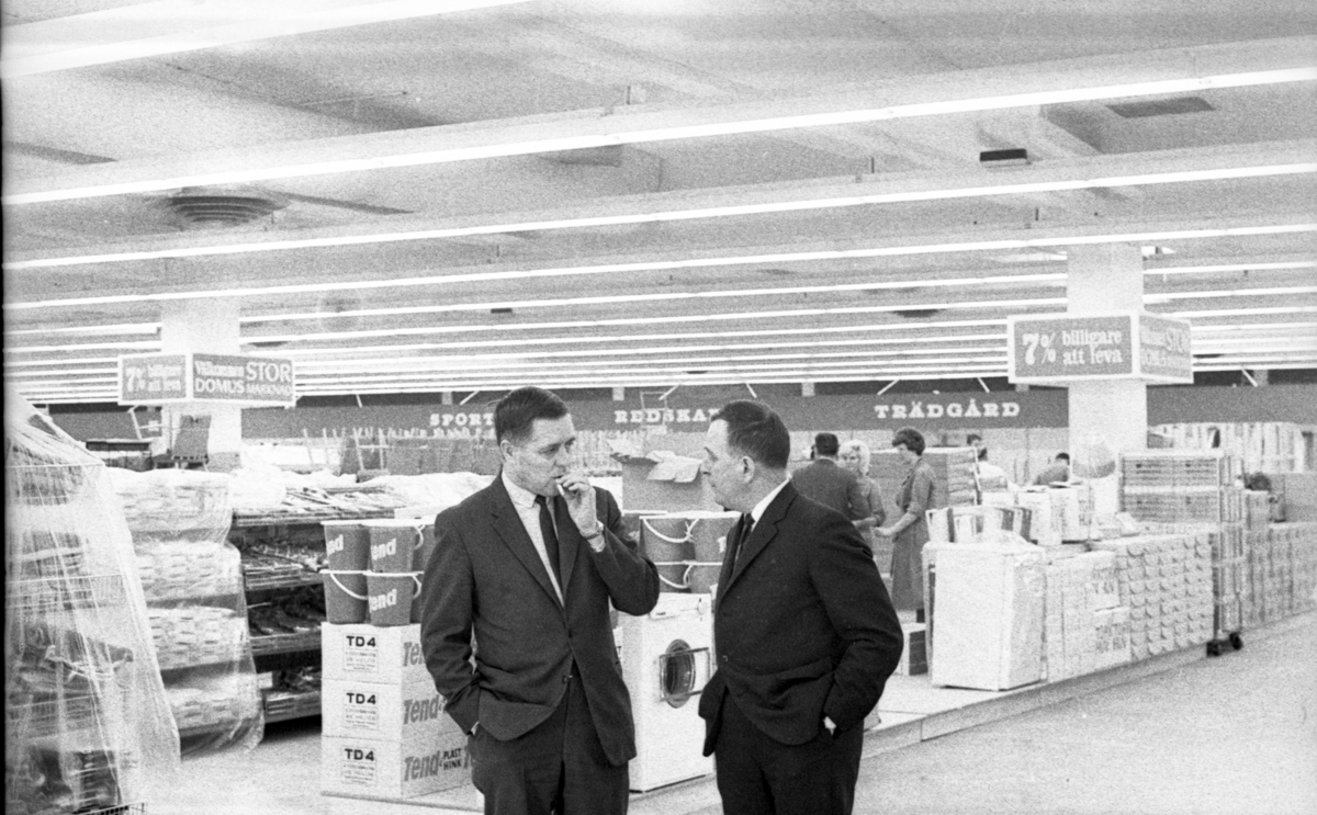 Domus Stormarknad invigning
24 februari 1965