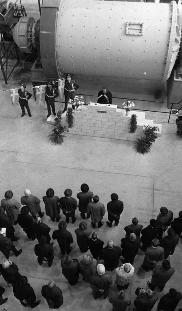 Ytong invigning 2 november 1966.