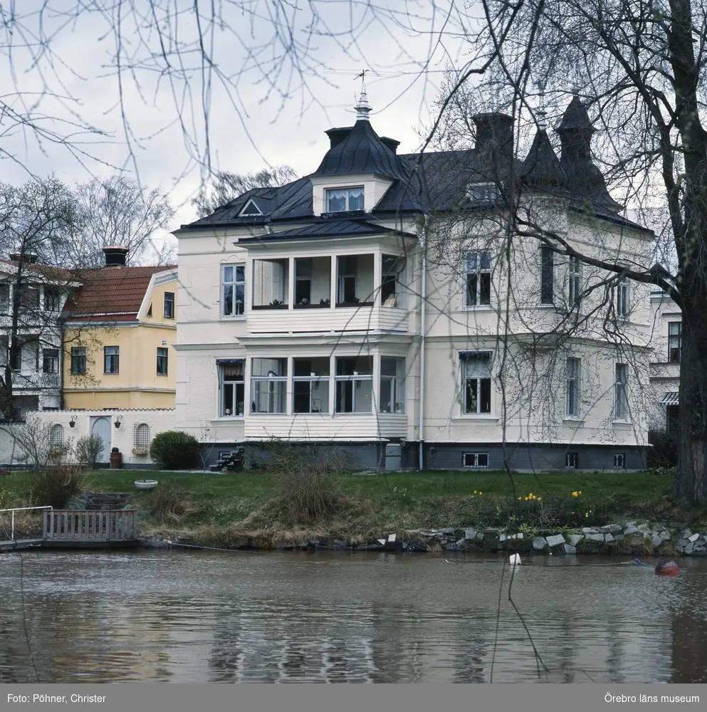 Hus vid Svartån med adress Olaigatan 42.