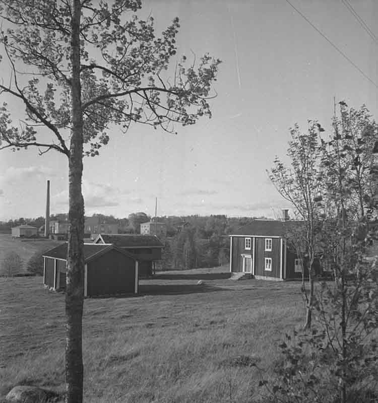 Högans hembygdsgård utanför Fjugesta.

5 oktober 1943.