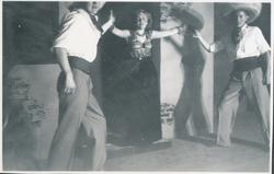 Russefeiring 1950. Namsos. Russerevy