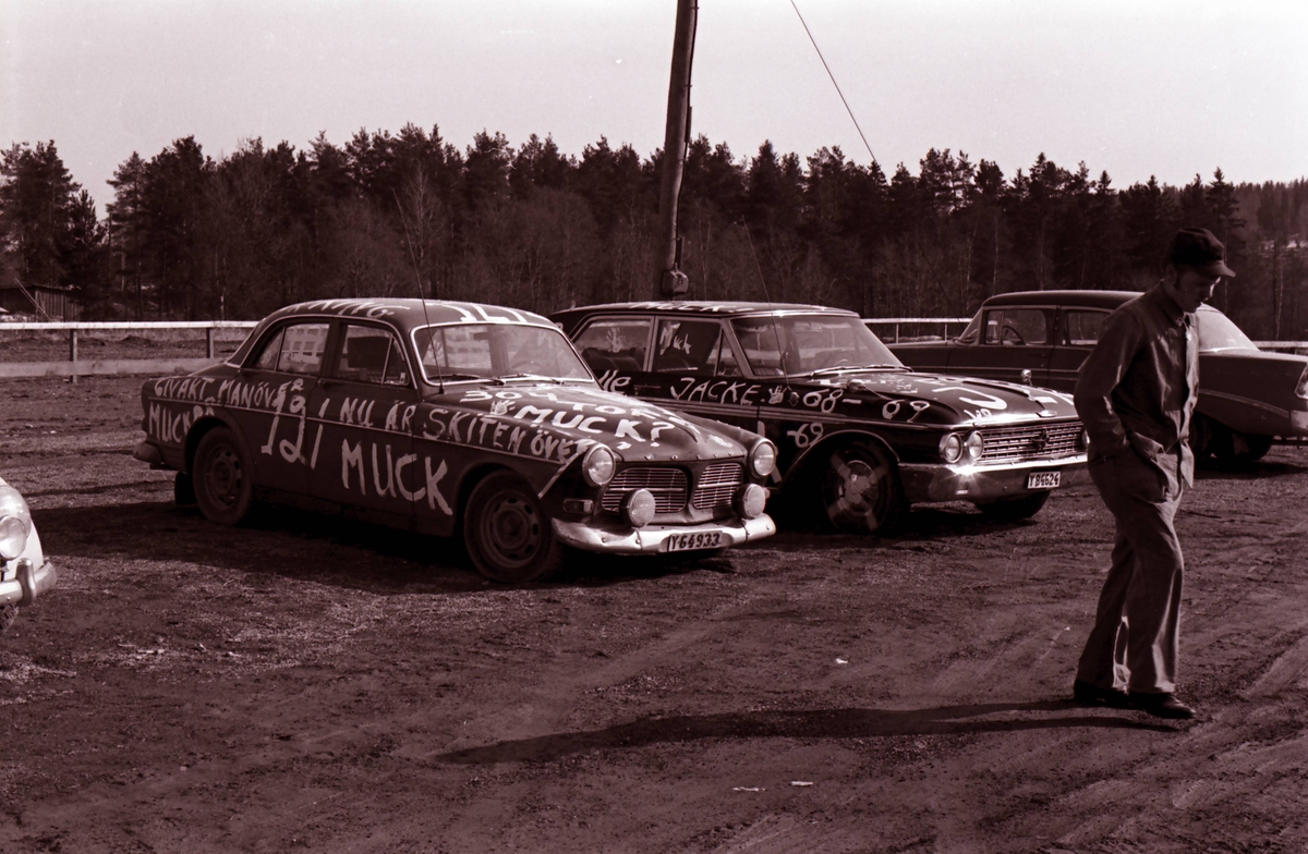 Muckardag i Västernorrlands Regemente I21 i Sollefteå 1969.