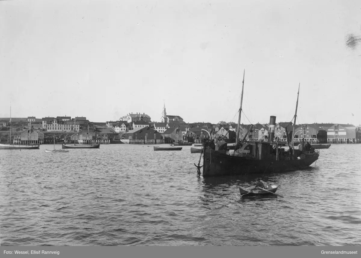 Havna i Vadsø 1922