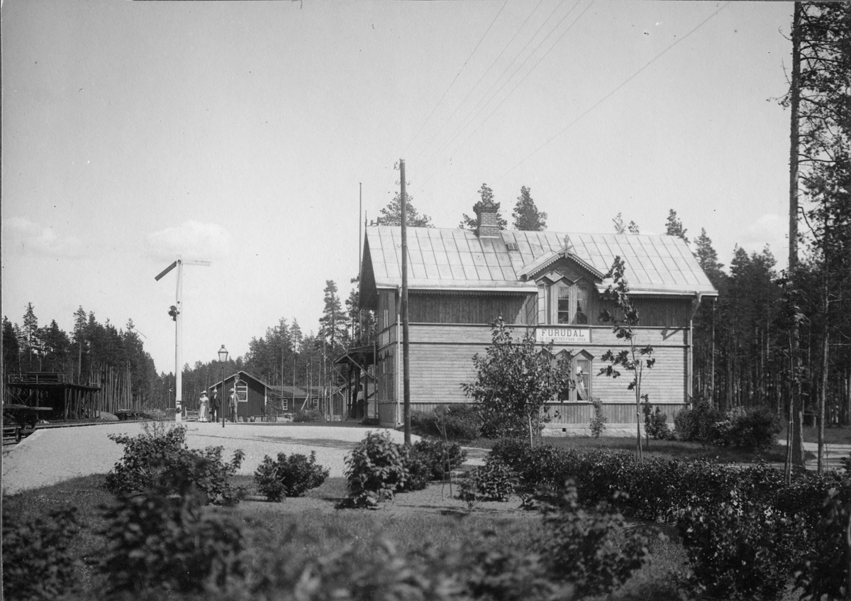 Furudals järnvägsstation, Dalarna.