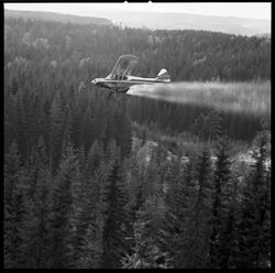 Landfly, demonstrasjon på Eggemoen. Slipp.