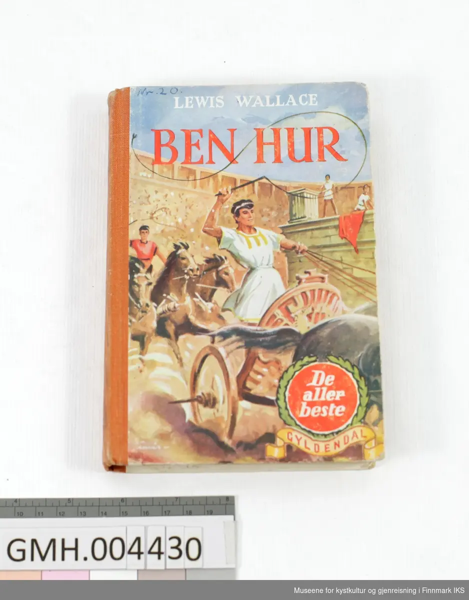 Bok: Lewis Wallace. Ben Hur. Gyldendal, Oslo, 1964.