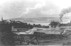 Reproduksjon av bilde av kunstner J. W. Edy "Moss above the 