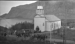 17.mai 1925 utenfor Kåfjord kirke.