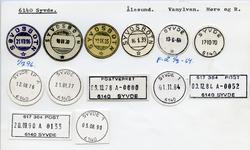 Stempelkatalog  6140 Syvde, Vanylven kommune, Møre og Romsda