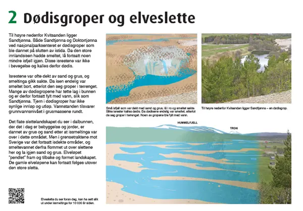 2 Dødisgroper og elveslette - KulturPunkt