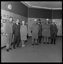 Besøk fra Farmers Chemical, i kontrollrom.