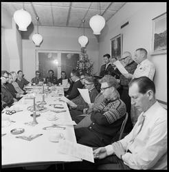 Juletilsetning ved rekonvalesentverksted.