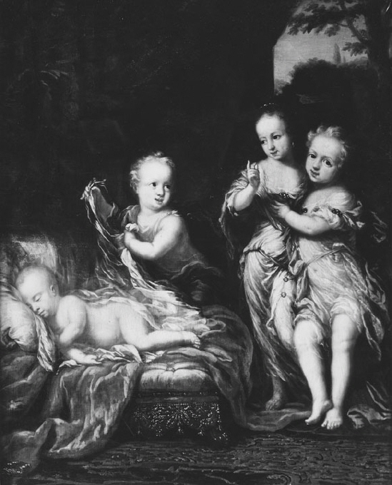Karl XII och tre syskon